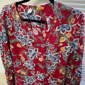 Brand new without tags floral shirt